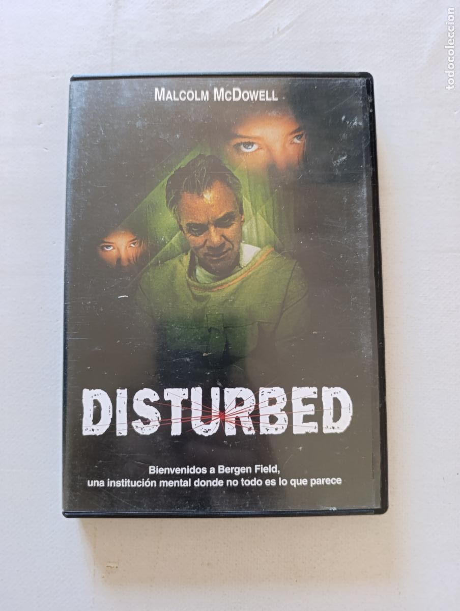Cine: DVD DISTURBED - MALCOLM MCDOWELL (DJ)
