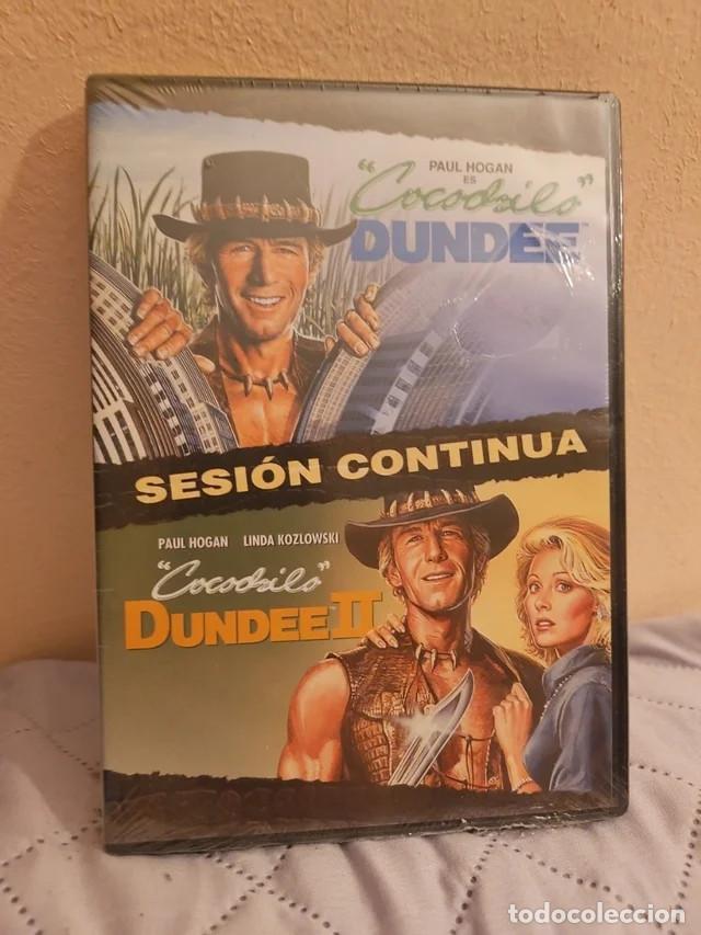 Cine: dvd COCODRILO DUNDEE 1+2 (1986-88) con Paul Hogan - en castellano