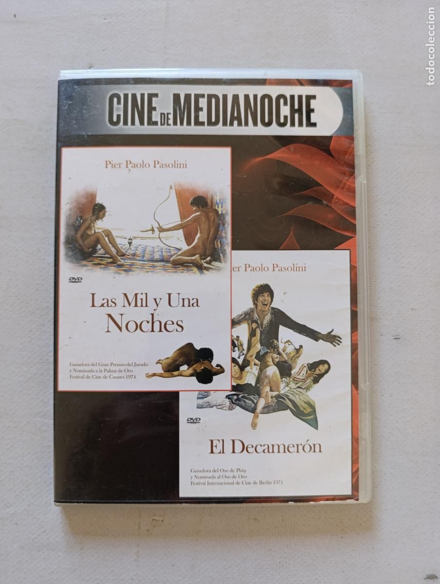 Cine: DVD LAS MIL Y UNA NOCHES / EL DECAMERON - CINE DE MEDIANOCHE - CAJA SLIM (DK)