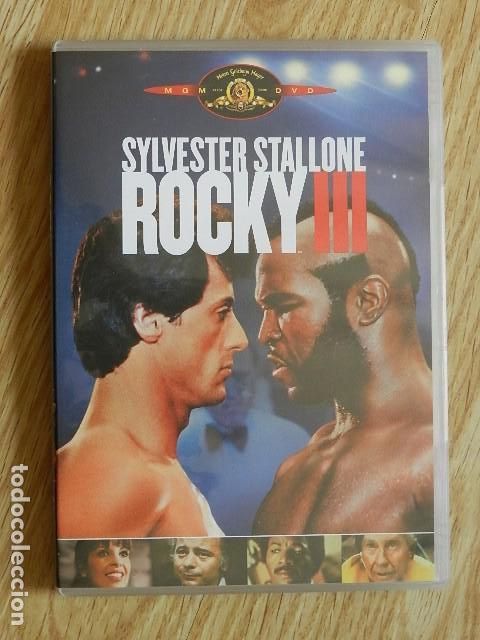 Cinema: DVD Rocky III Sylvester Stallone Myster T parte 3 de Roky