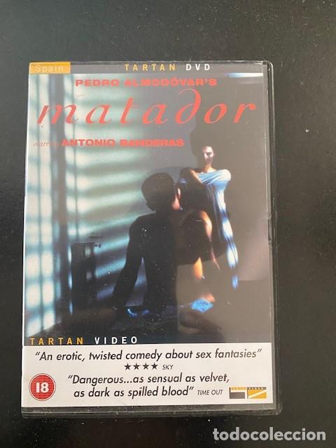 Cinema: DVD. MATADOR por PEDRO ALMODOVAR. En Espanol. Subtitles English.