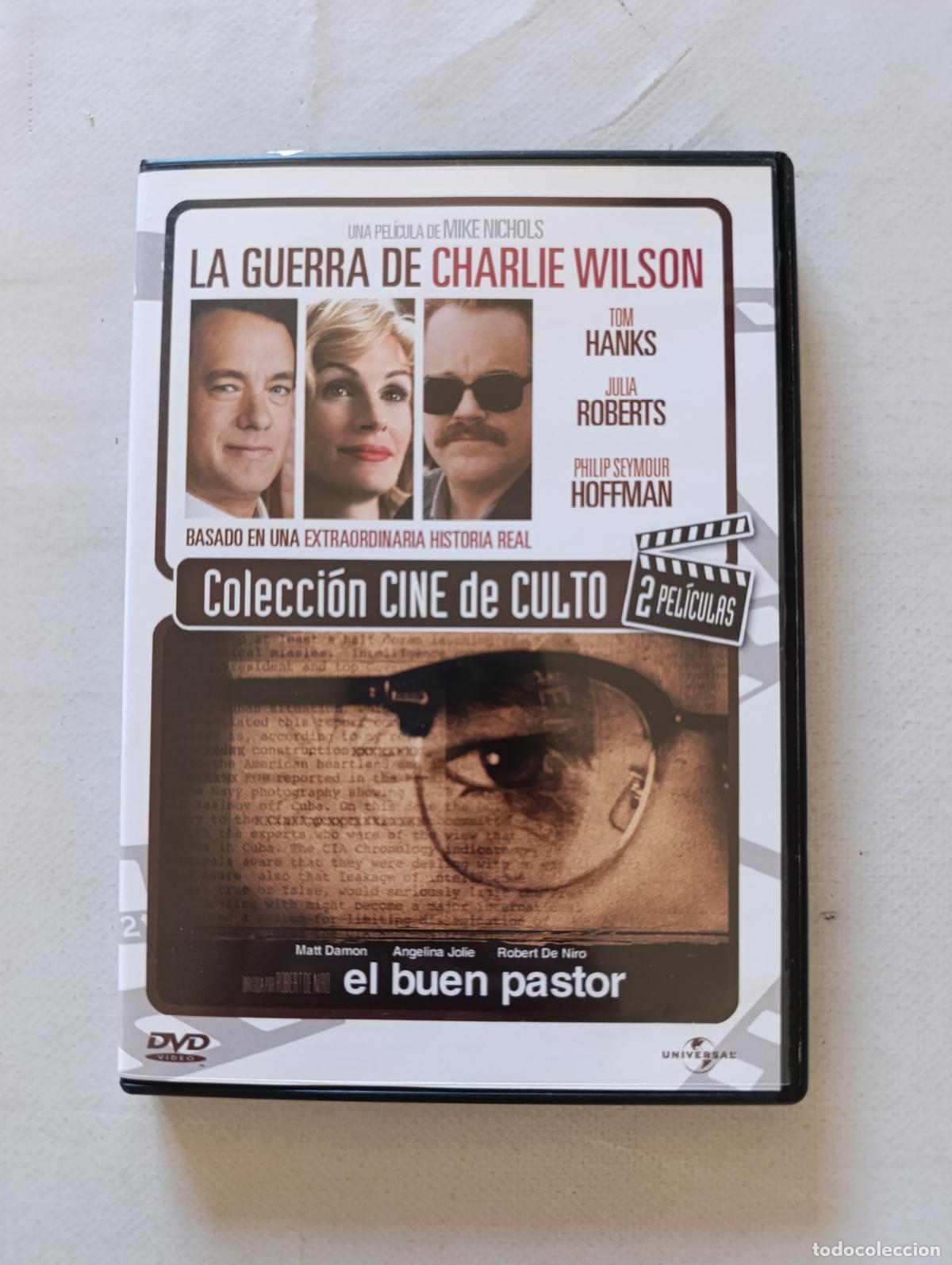 Cine: DVD EL BUEN PASTOR / LA GUERRA DE CHARLIE WILSON - 2 PELICULAS, 2 DISCOS - CINE DE CULTO (DN)