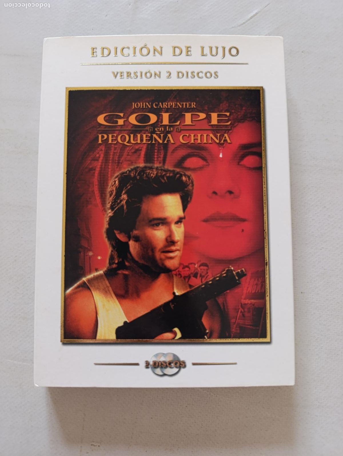 Cine: DVD GOLPE EN LA PEQUE&Ntilde;A CHINA - EDICION LUJO 2 DISCOS - JOHN CARPENTER - LEER DESCRIPCION (DN)