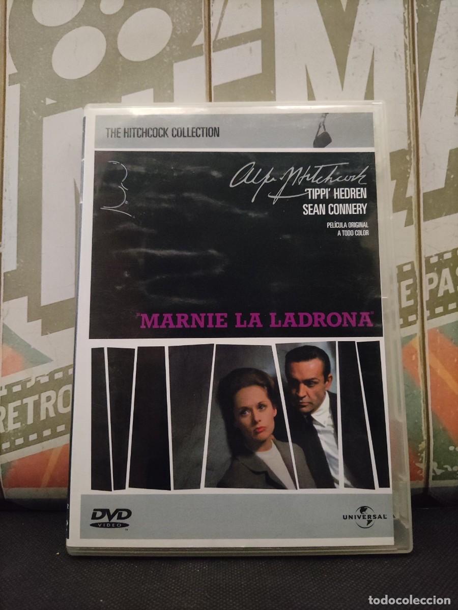 Cine: DVD 2241 Marie la ladrona &rdquo;The Hitchcock collection&rdquo; / Disco con muy pocas se&ntilde;ales de uso