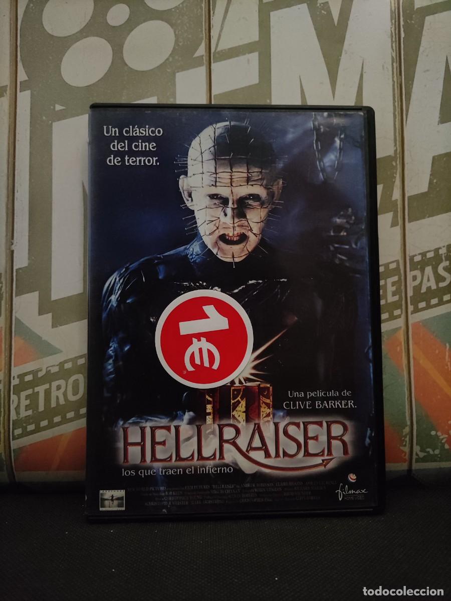 Cine: DVD 2249 Hellraiser / Disco con muy pocas se&ntilde;ales de uso
