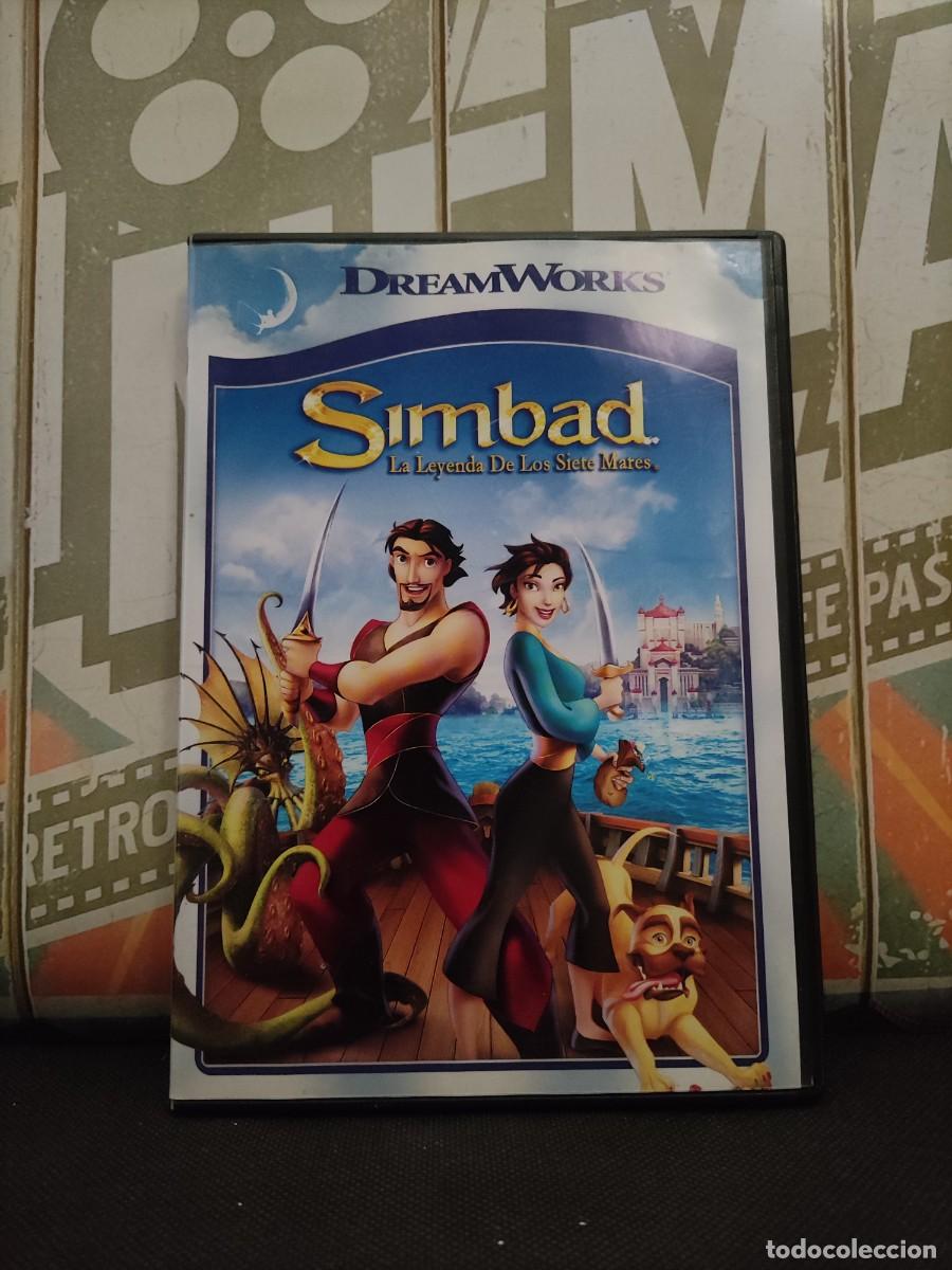 Cine: DVD 2254 Simbad La leyenda de los siete mares / Disco con muy pocas se&ntilde;ales de uso