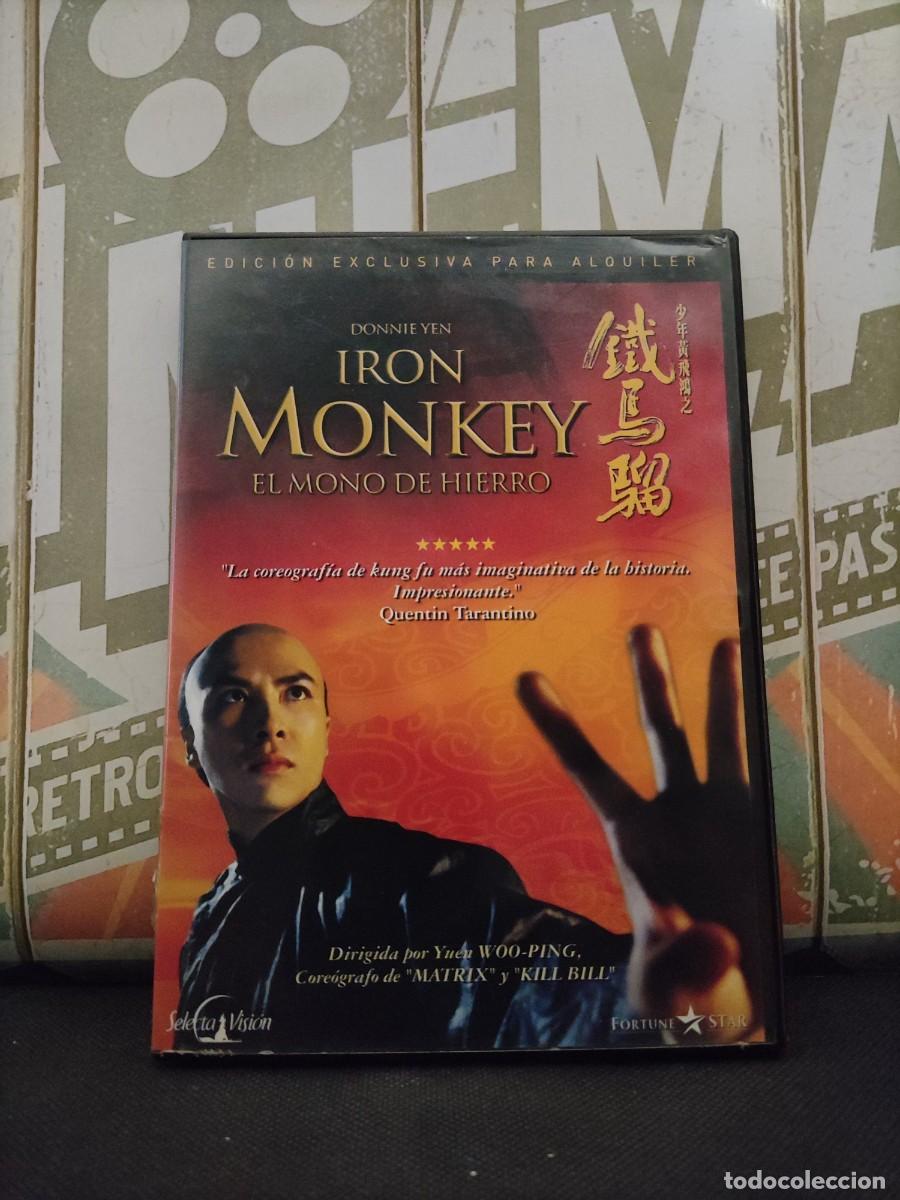 Cine: DVD 2257 Iron Monkey &rdquo;Edici&oacute;n alquiler&rdquo; / Disco con muy pocas se&ntilde;ales de uso
