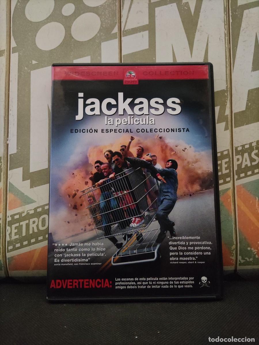 Cine: DVD 2258 Jackass La pel&iacute;cula &rdquo;Edici&oacute;n especial coleccionista&rdquo; / Disco con muy pocas se&ntilde;ales de uso