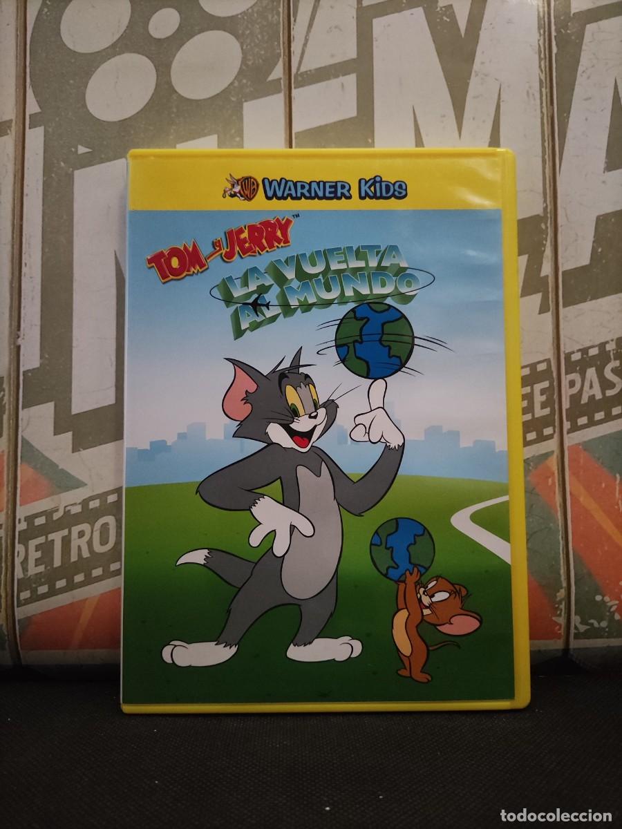 Cine: DVD 2261 Tom y Jerry - La vuelta al mundo / Disco con muy pocas se&ntilde;ales de uso