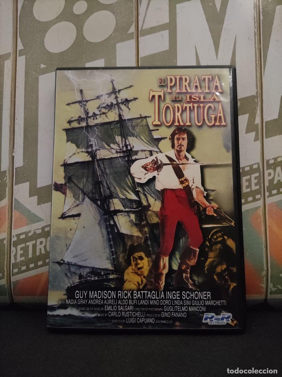 Cine: DVD 2274 El pirata de la isla de la tortuga / Disco como nuevo