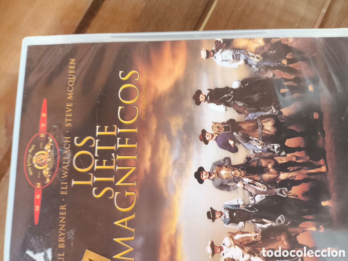 Cine: DVD de Los siete bmagnifi os.lotr.L.n.654