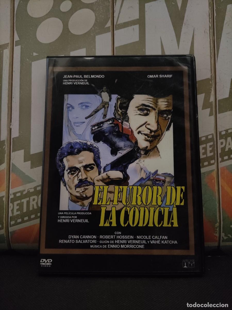 Cine: DVD 2276 El furor de la codicia / Disco como nuevo