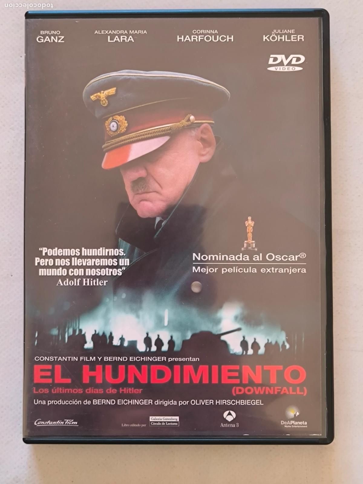 Cine: DVD EL HUNDIMIENTO (DOWNFALL) - LOS ULTIMOS DIAS DE HITLER (DP)