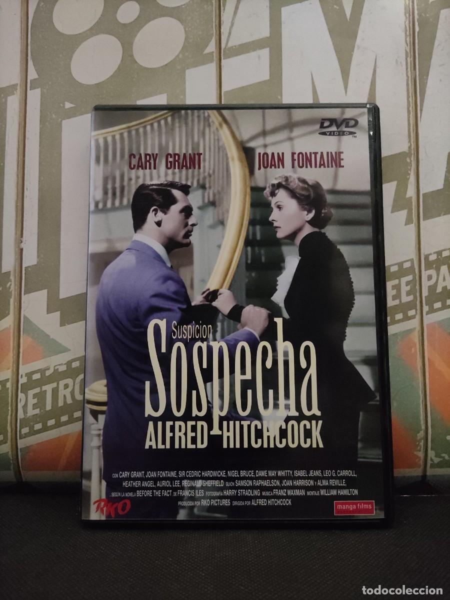 Cine: DVD 2284 Sospecha &rdquo;Alfred Hitchcock&rdquo; / Disco como nuevo