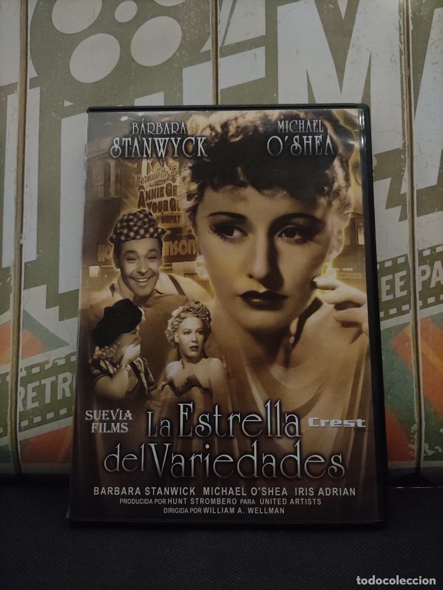 Cine: DVD 2286 La estrella del variedades / Disco como nuevo