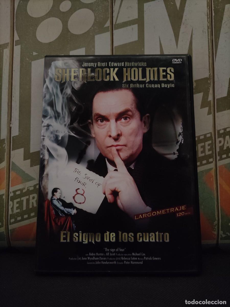Cine: DVD 2290 El signo de los cuatro - Sherlock Holmes / Disco como nuevo