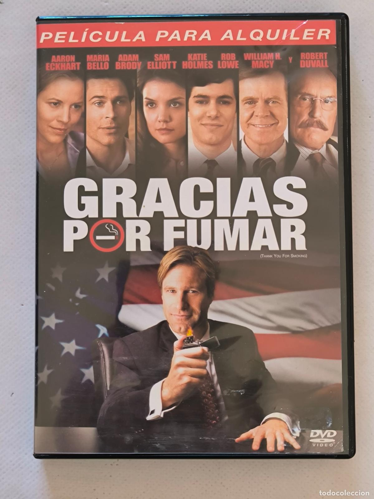 Cinema: DVD GRACIAS POR FUMAR - EDICION DE ALQUILER (DQ)
