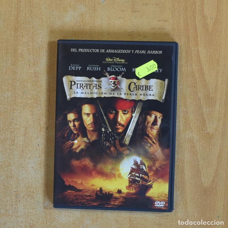Cine: PIRATAS DEL CARIBE LA MALDICION DE LA PERLA NEGRA - DVD