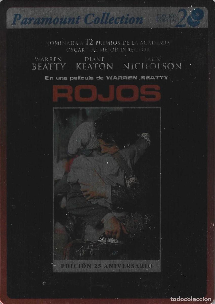 Cine: ROJOS WARREN BEATTY (ESTUCHE MET&Aacute;LICO)