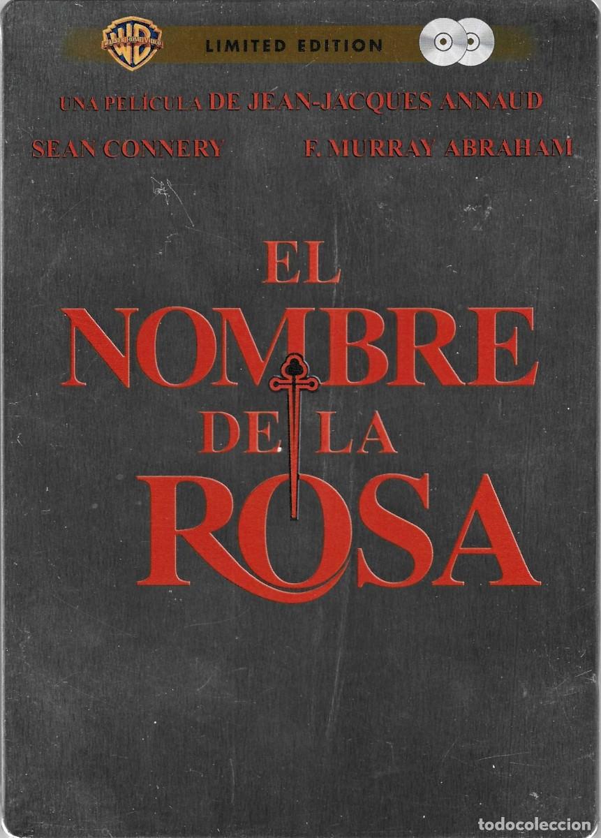Cine: EL NOMBRE DE LA ROSA SEAN CONNERY (ESTUCHE MET&Aacute;LICO)