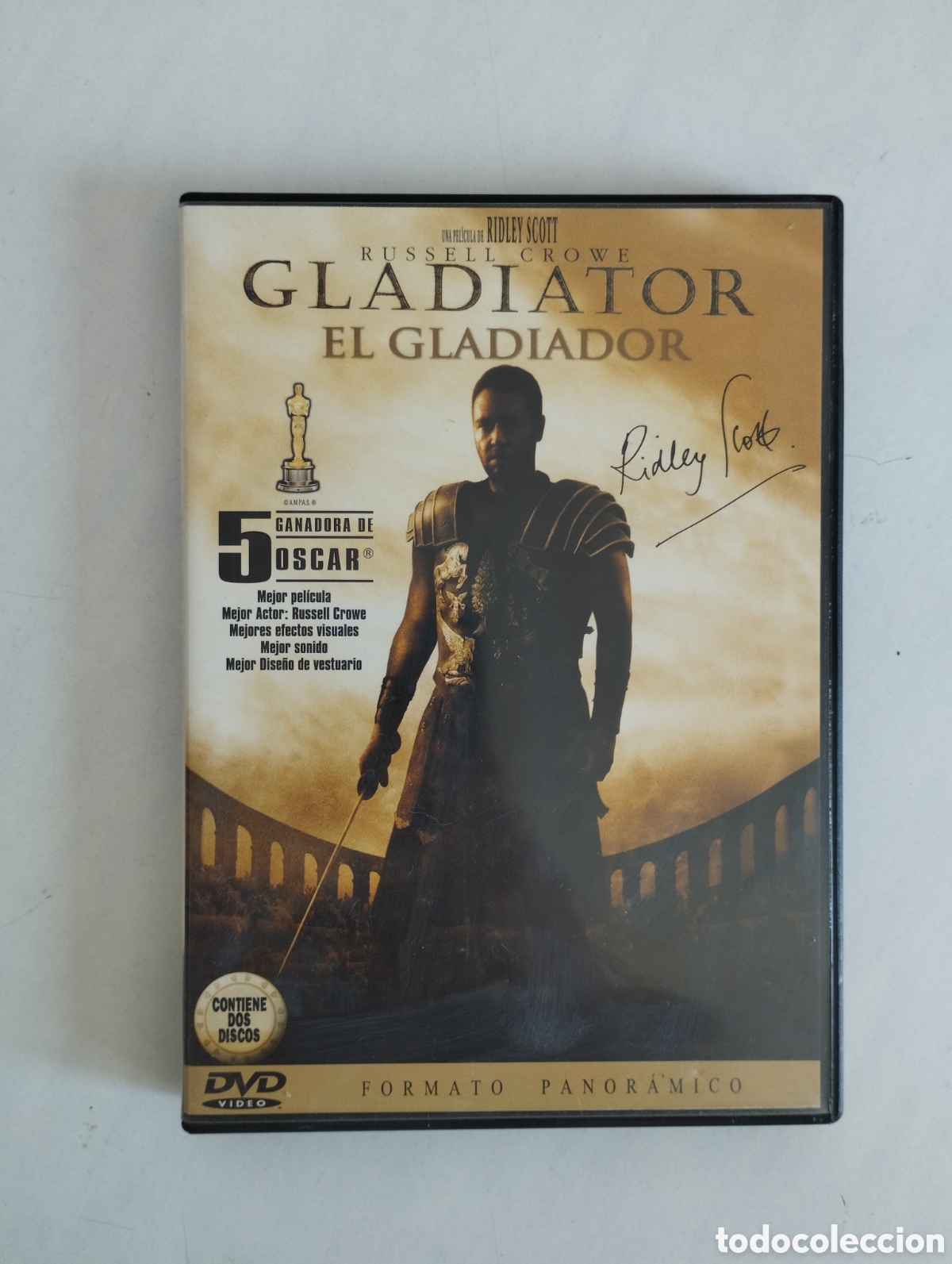 Cine: PELICULA DVD GLADIATOR (EDICION ESPECIAL 2 DISCOS)
