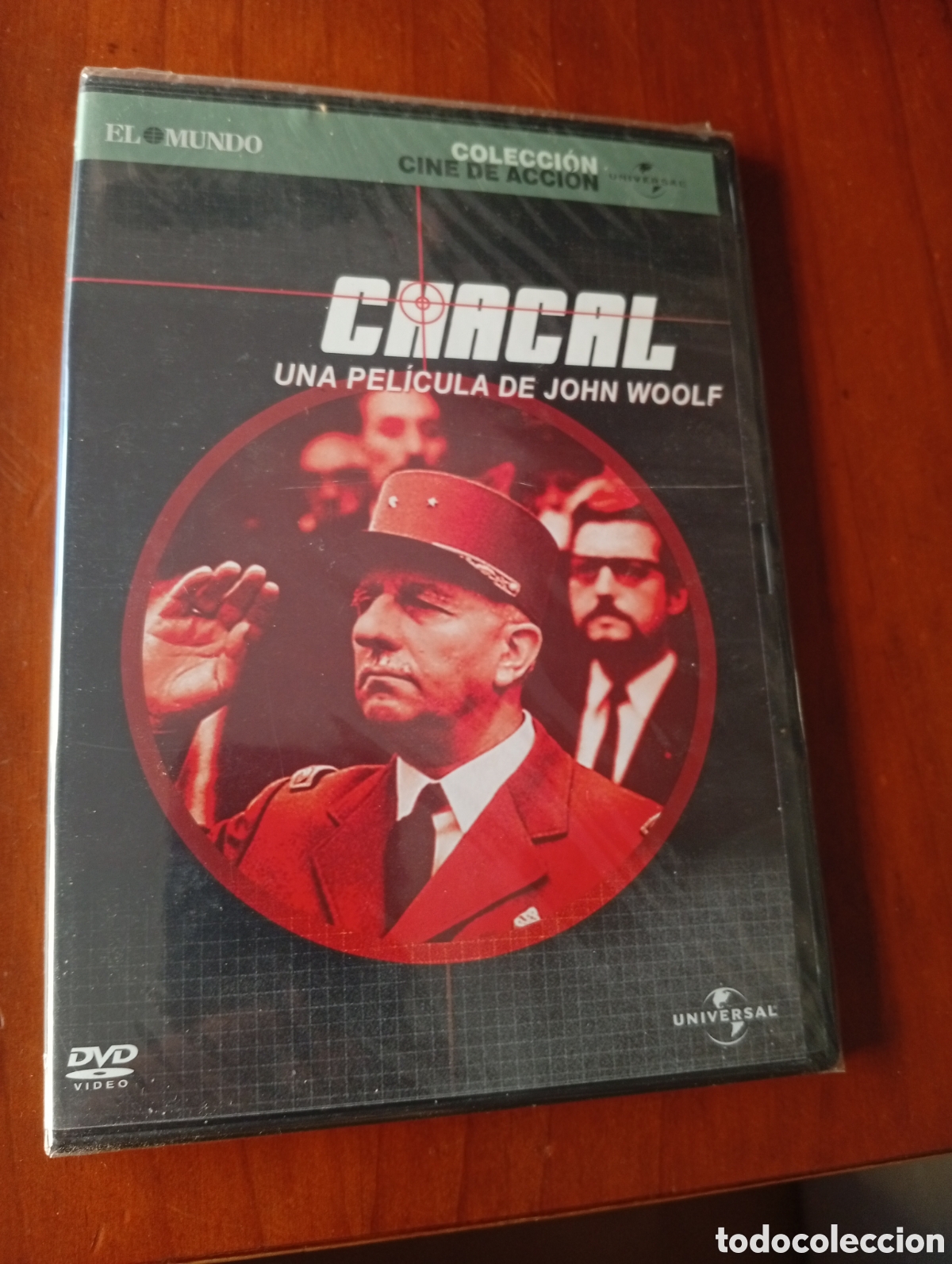 Cine: DVD CHACAL DE JOHN WOOLF PRECINTADA NUEVA A ESTRENAR