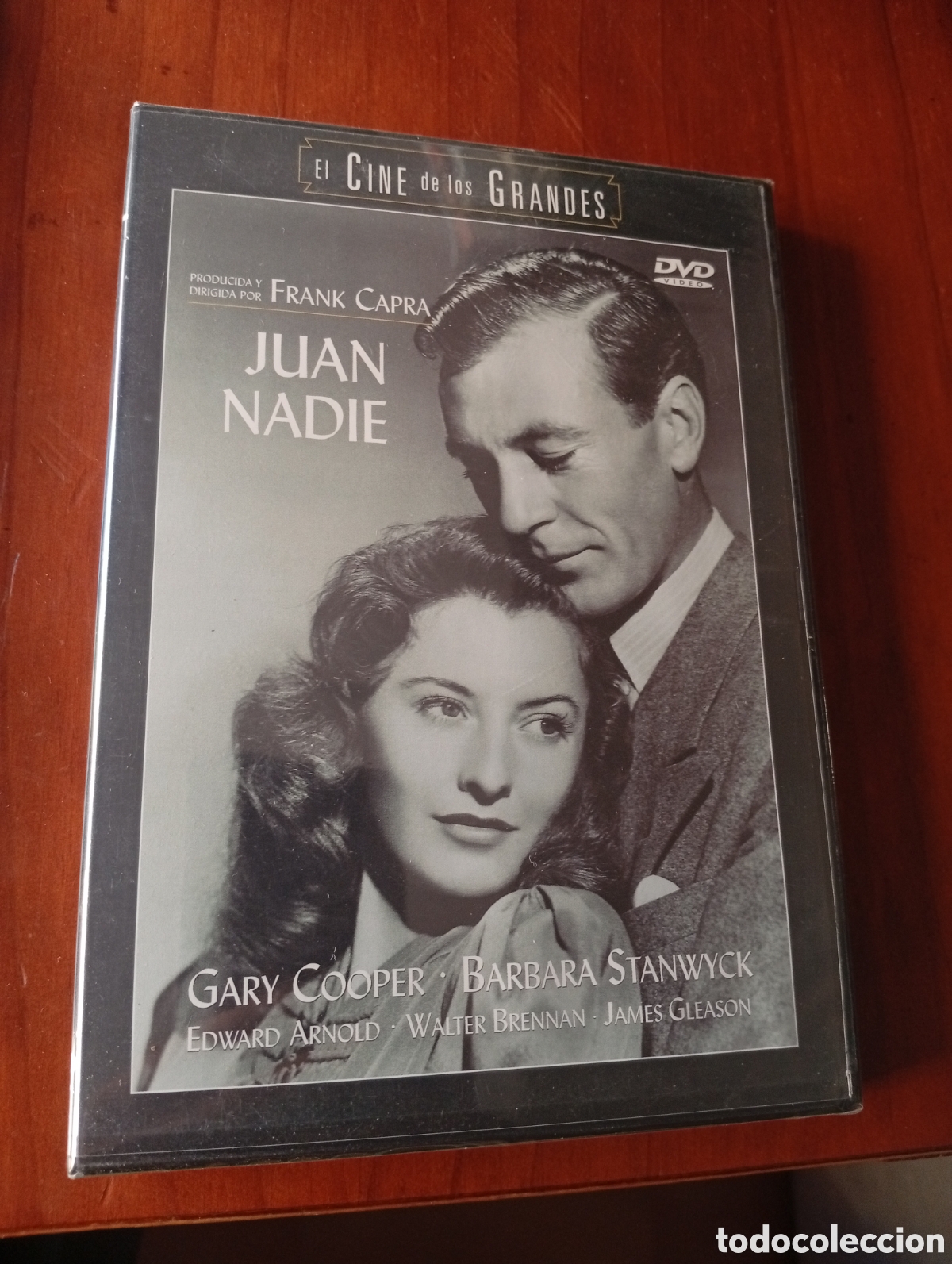 Cine: DVD JUAN NADIE - FRANK CAPRA - GARY COOPER - BARBARA STANWYCK - EL CINE DE LOS GRANDES - PRECINTADA