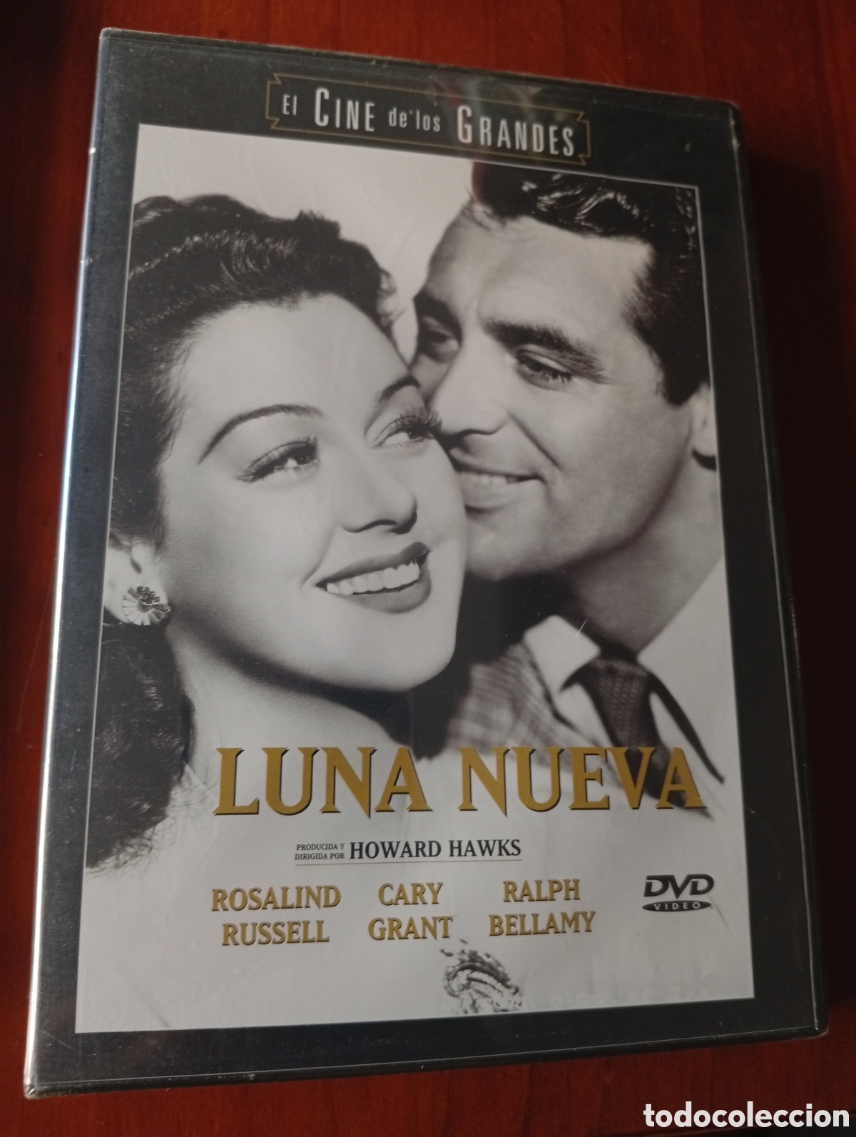 Cine: DVD LUNA NUEVA - EL CINE DE LOS GRANDES - PRECINTADA - CARY GRANT ROSALIND RUSSELL