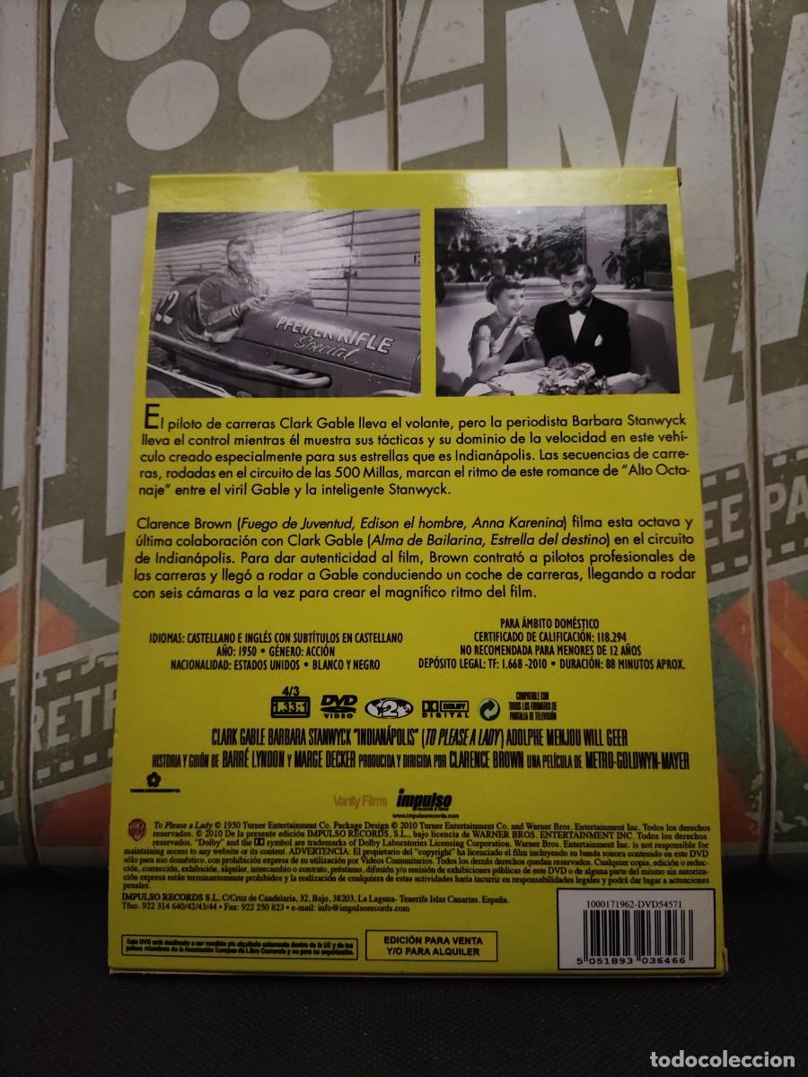 Cine: DVD Indian&aacute;polis / Disco como nuevo - Foto 2