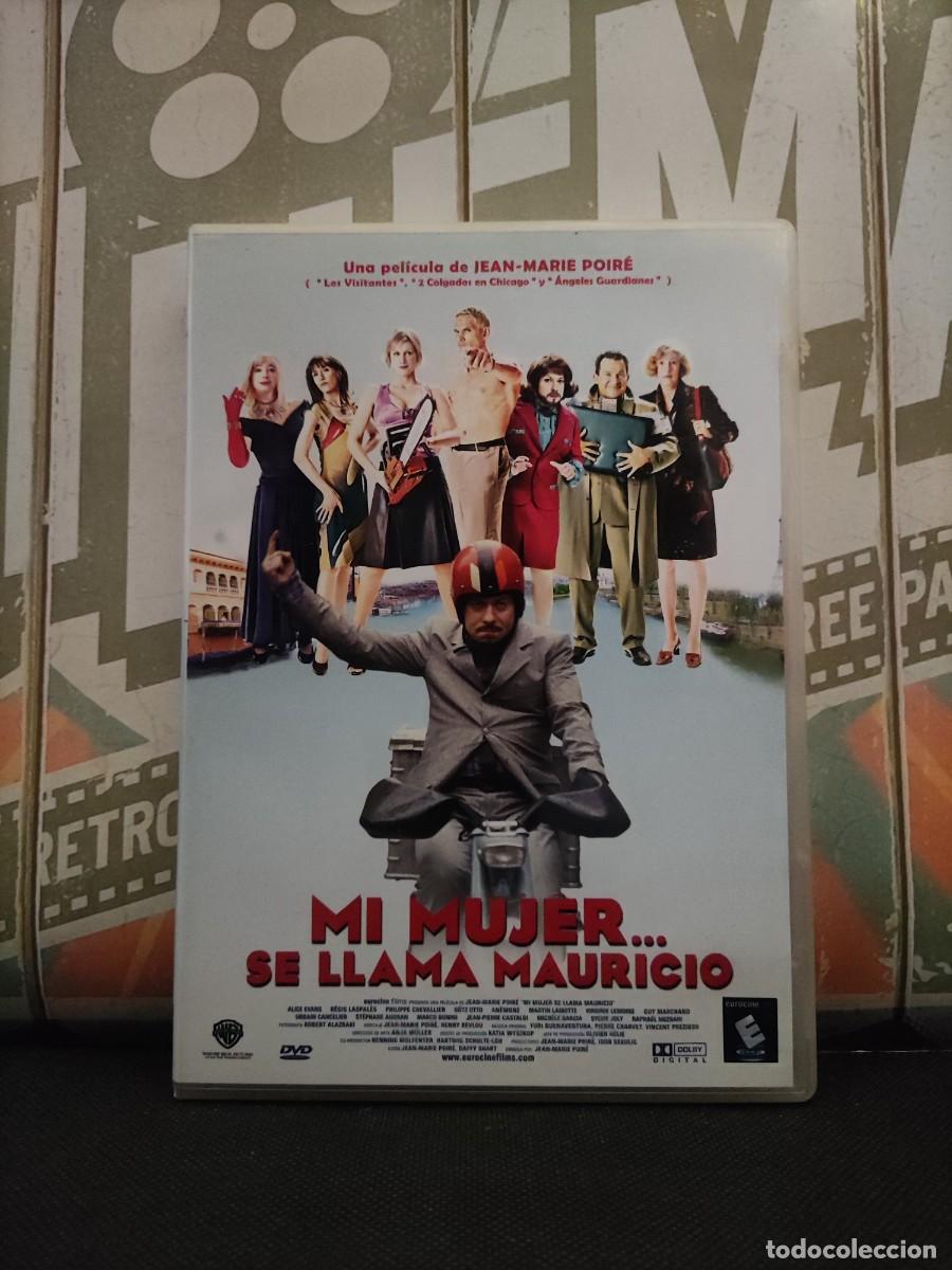 Cine: DVD 2299 Mi mujer... Se llama Mauricio / Disco como nuevo