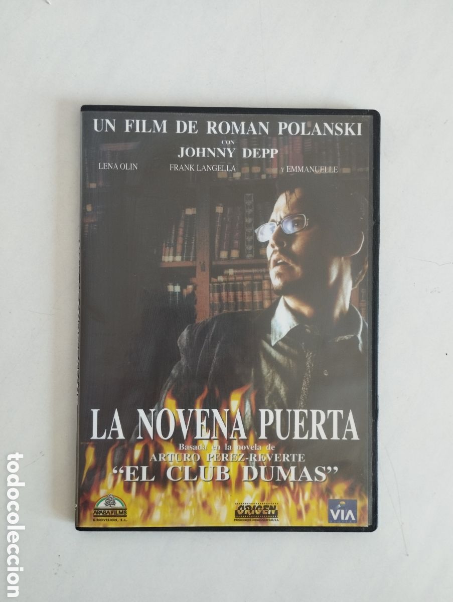 Cine: PELICULA DVD LA NOVENA PUERTA (estuche slim)