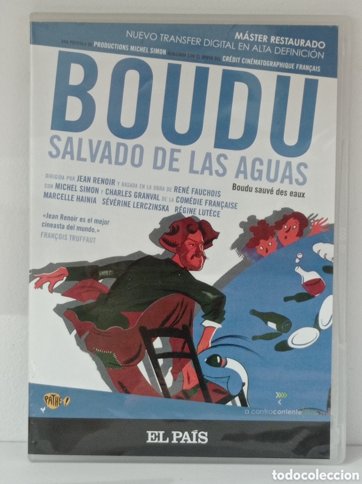 Cine: BOUDU SALVADO DE LAS AGUAS, J.RENOIR (1932): M.SIMON - SLIM, COMO NUEVA-