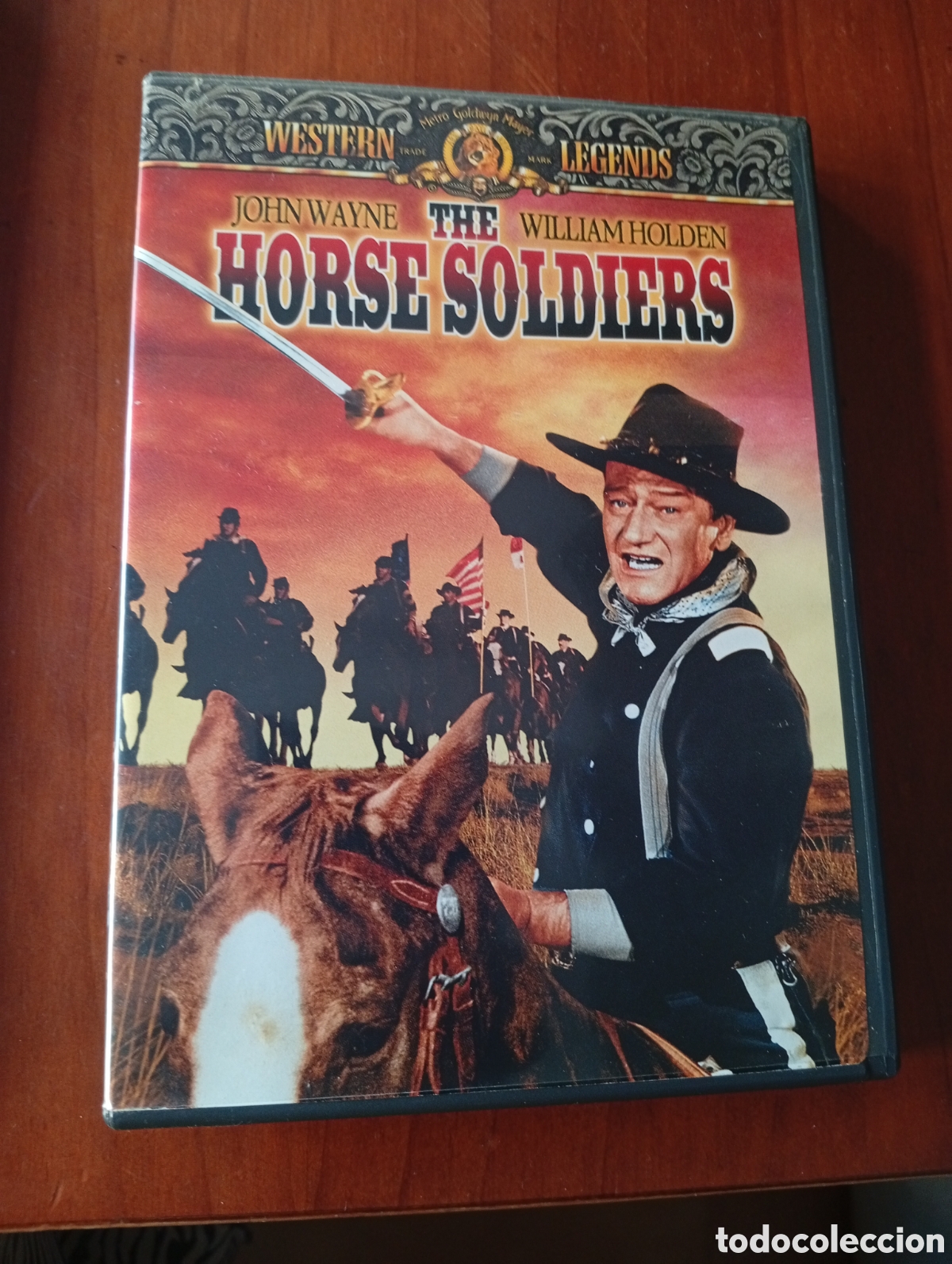 Cinema: DVD - THE HORSE SOLDIERS - JOHN WAYNE - WILLIAM HOLDEN - WESTERN LEGENDS