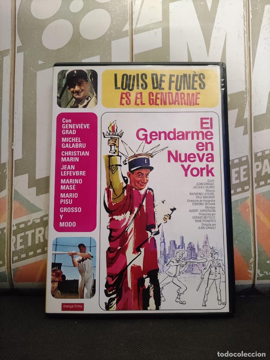 Cine: DVD 2321 El gendarme en Nueva York / Disco como nuevo