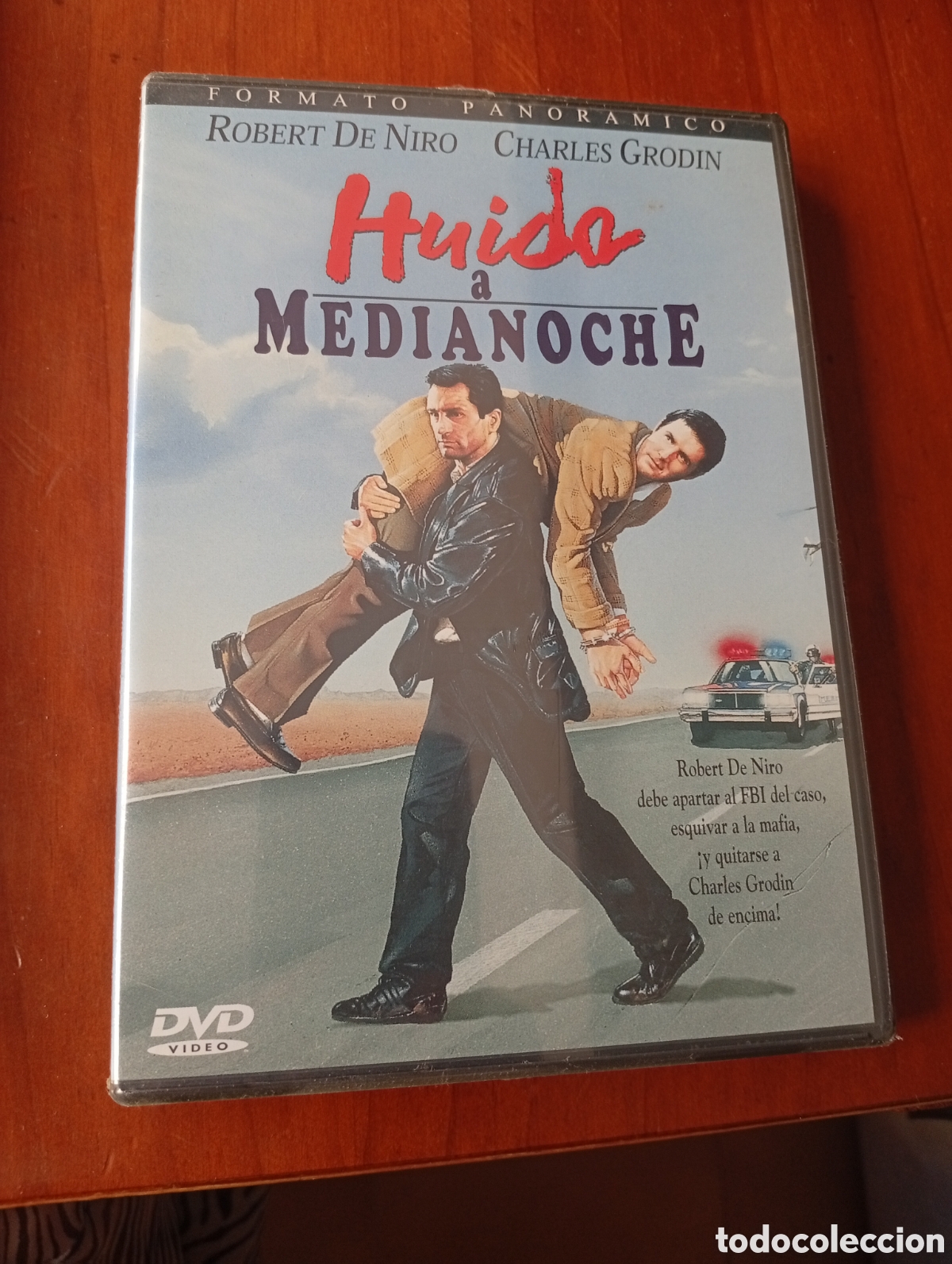 Cine: DVD - HUIDA A MEDIANOCHE - PRECINTADO - FORMATO PANORAMICO - ROBERT DE NIRO - CHARLES GRODIN