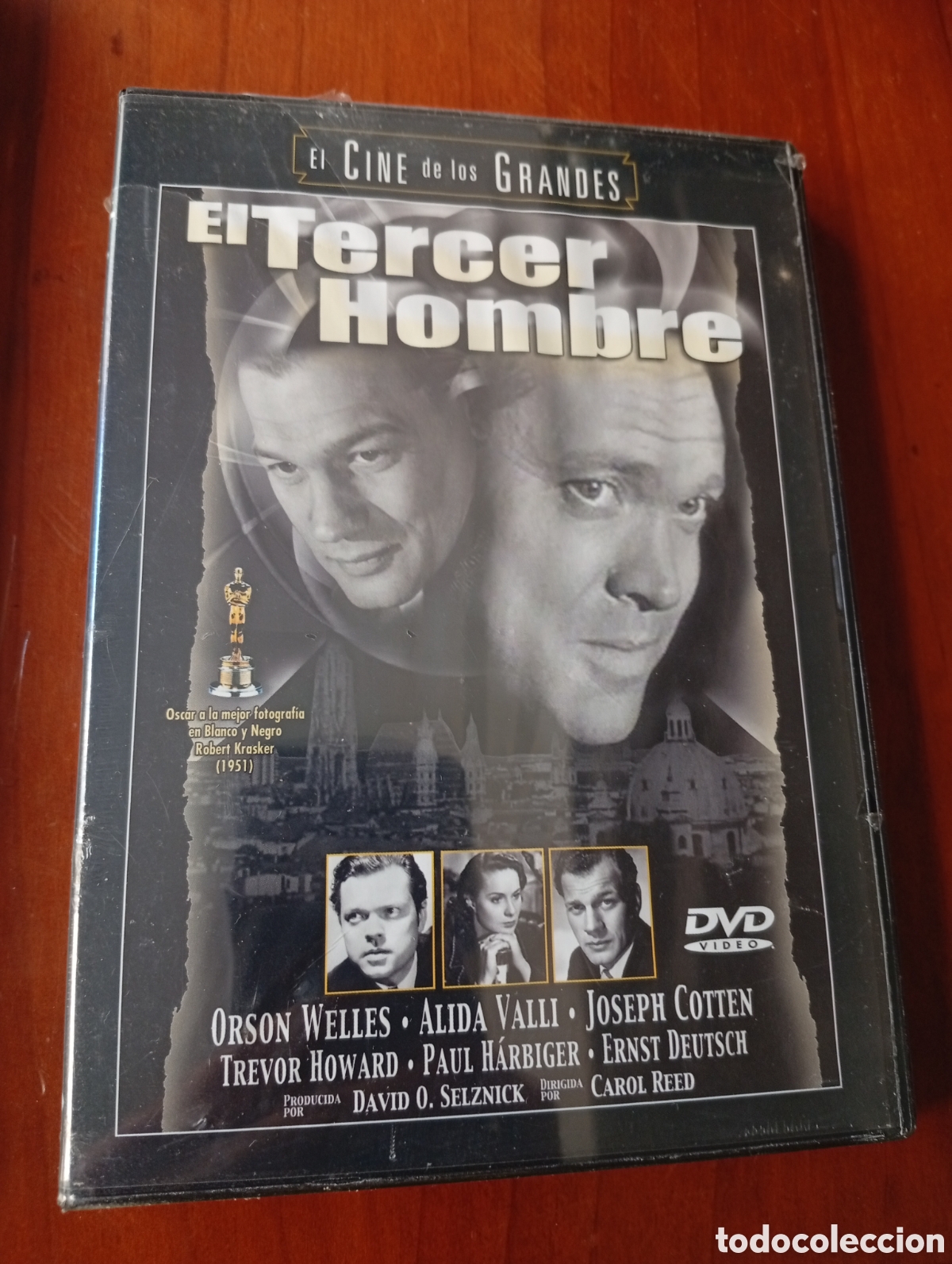Cine: DVD - EL TERCER HOMBRE - EL CINE DE LOS GRANDES - PRECINTADA - ORSON WELLES