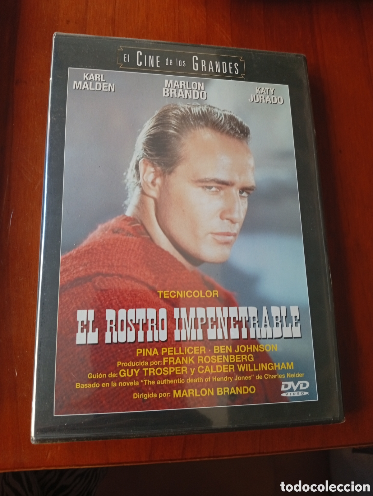 Kino: DVD - EL ROSTRO IMPENETRABLE - EL CINE DE LOS GRANDES - PRECINTADA - MARLON BRANDON - KATY JURADO
