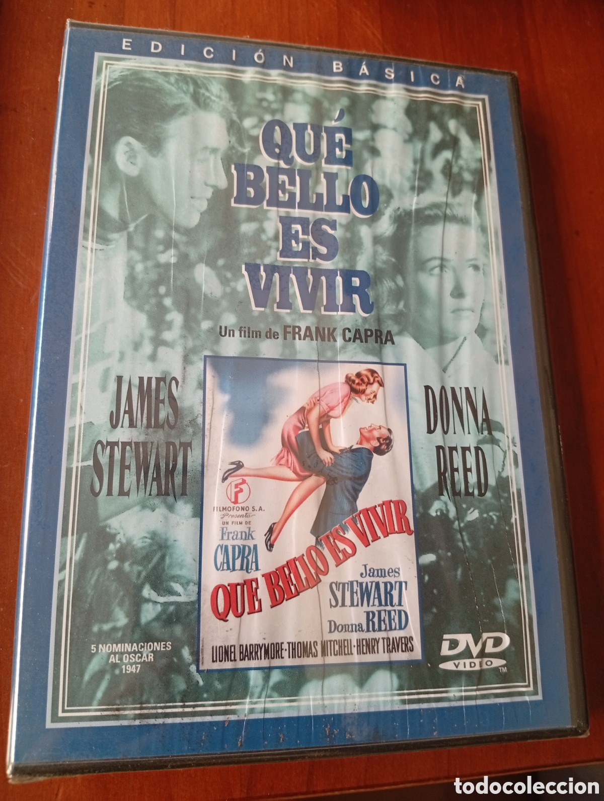 Cine: DVD - QUE BELLO ES VIVIR - EDICION BASICA - PRECINTADA - FRANK CAPRA - JAMES STEWART - DONNA REED