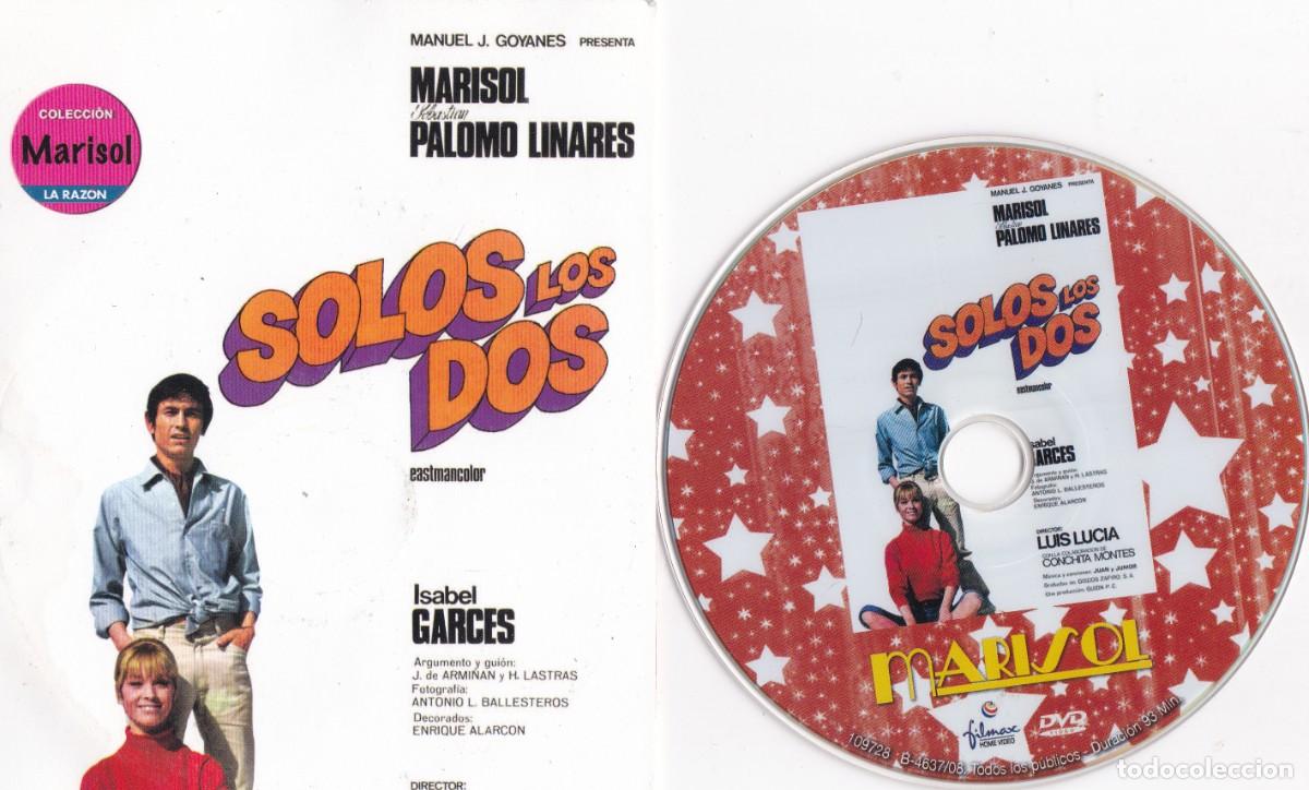 Cine: SOLOS LOS DOS - MARISOL & PALOMO LINARES - 93 MINUTOS / SIN USO, NUEVA
