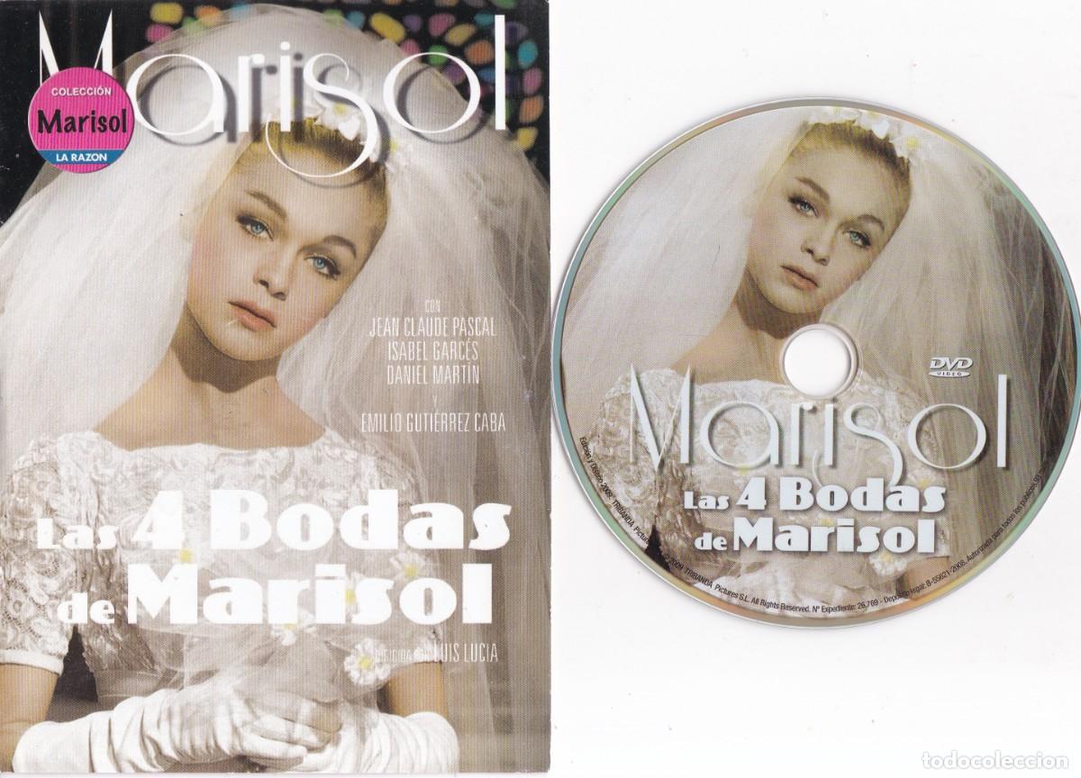 Cine: MARISOL - LAS CUATRO BODAS DE MARISOL - DVD - 93 MINUTOS / SIN USO, NUEVA