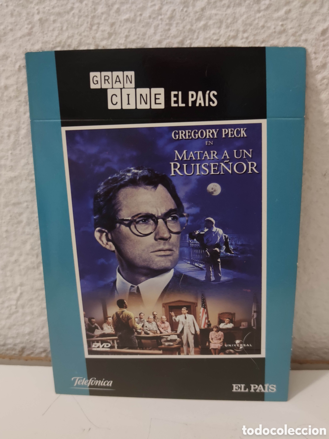 Cinema: Dvd - Matar a un ruise&ntilde;or - Gregory Peck - El Pais - Estuche fino de carton