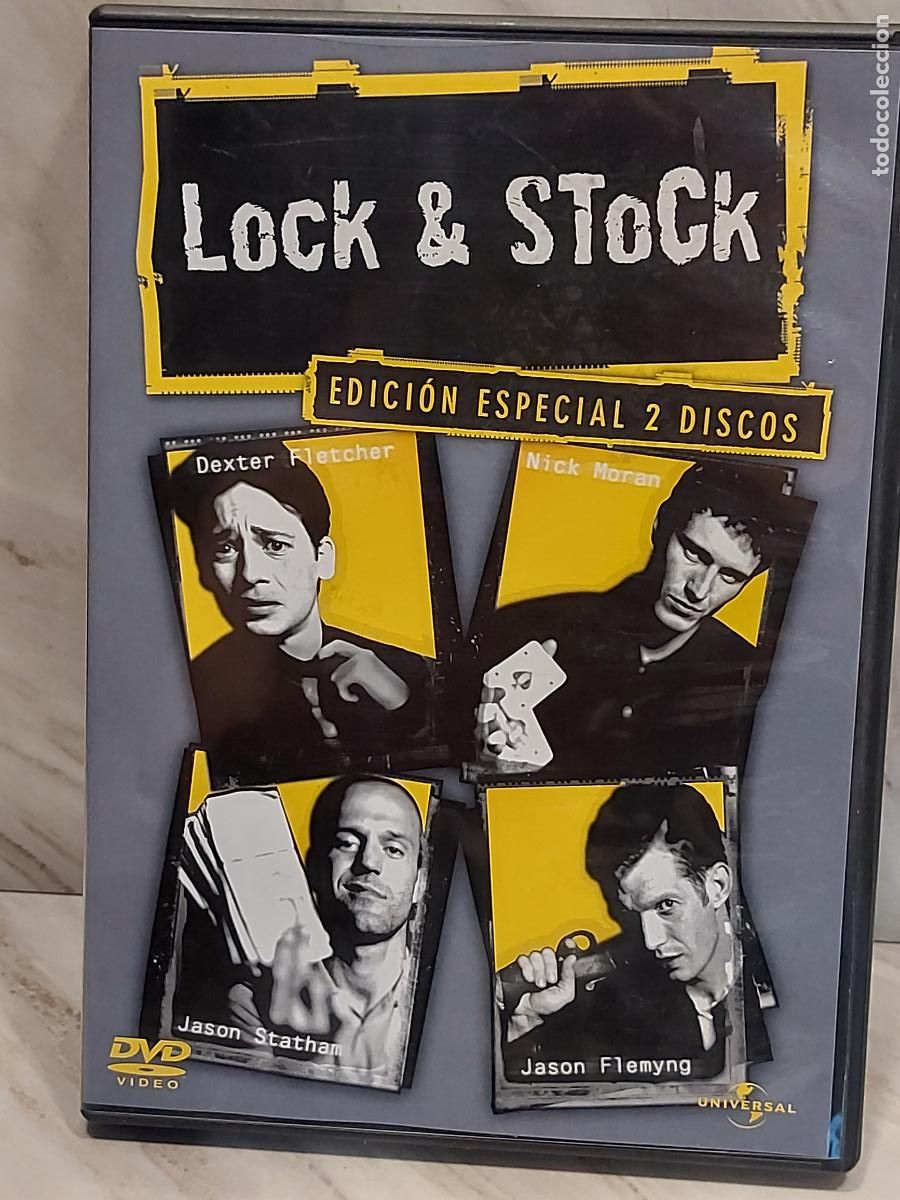 Cine: LOCK & STOCK | EDICI&Oacute;N ESPECIAL 2 DISCOS | DVD-UNIVERSAL-2005 | BUENA CALIDAD