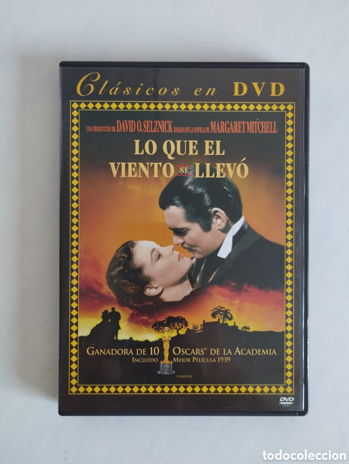Cine: PELICULA DVD LO QUE EL VIENTO SE LLEVO