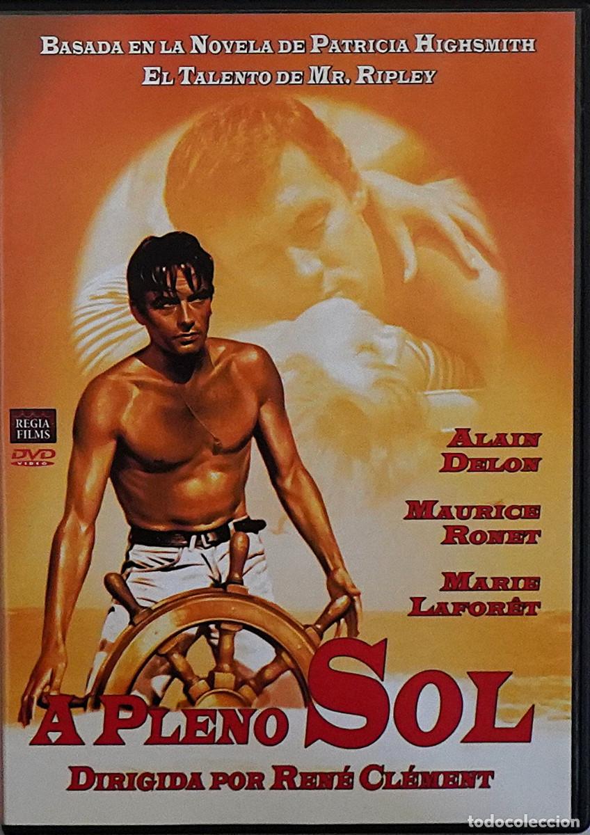 Cine: A pleno sol (Ren&eacute; Cl&eacute;ment, 1960, Alain Delon, Maurice Ronet, Marie Laforet) (ver fotos)