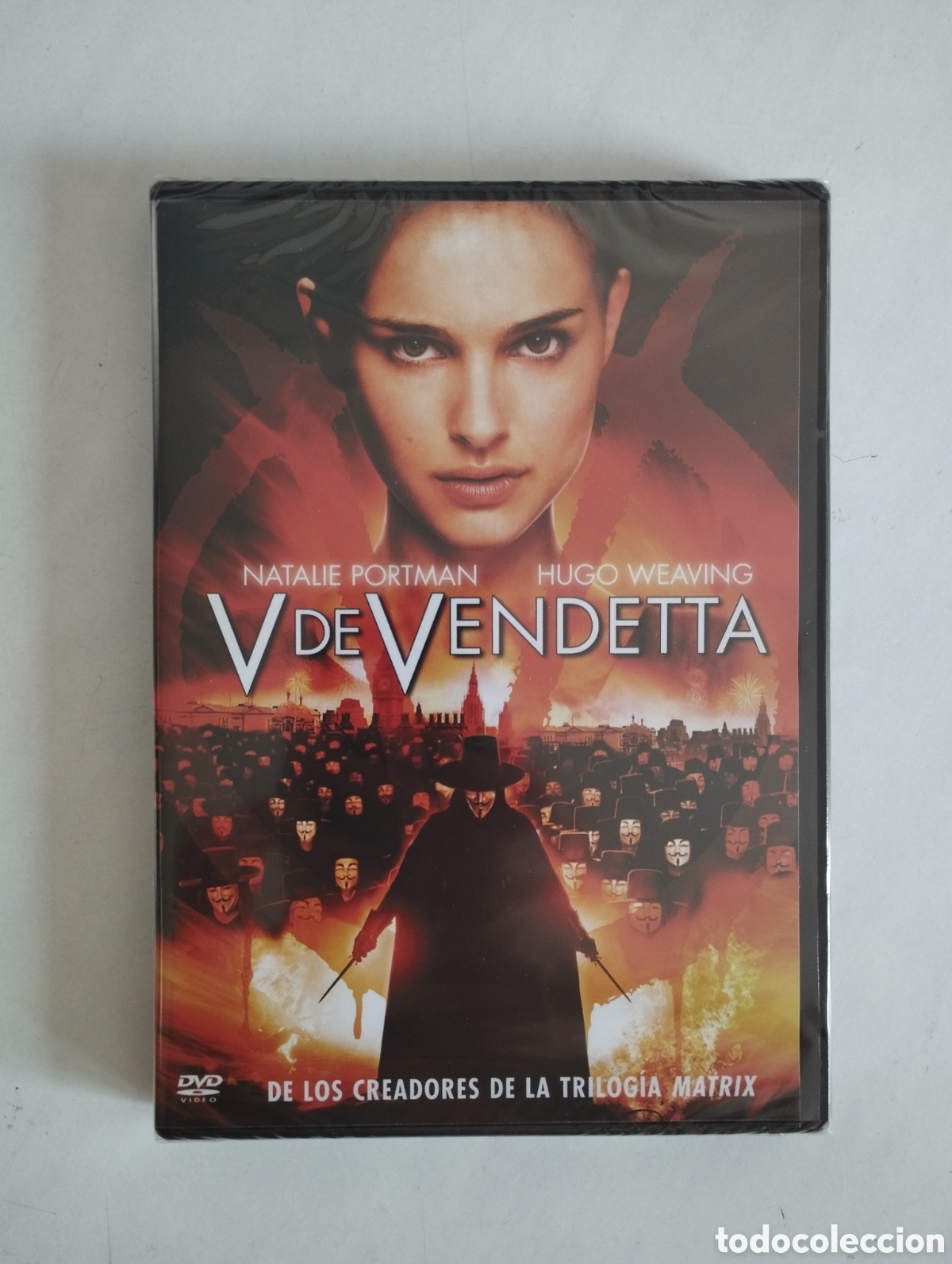 Cine: PELICULA DVD V DE VENDETTA SIN ABRIR PRECINTADA