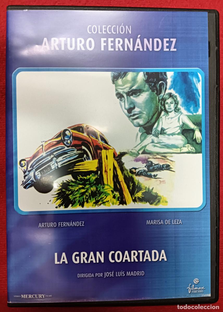Cine: DVD LA GRAN COARTADA - Colecci&oacute;n Arturo Fern&aacute;ndez - Marisa de Leza (NM/NM)