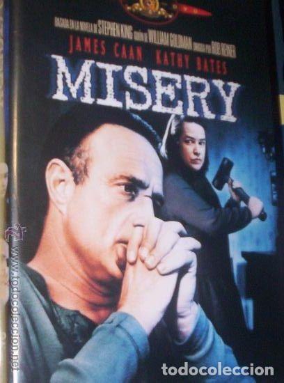 Cine: MISERY - JAMES CAAN - KATHY BATES