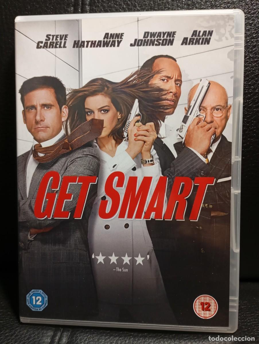 Cine: GET SMART - DVD - SOLO INGLES - ANNE HATHAWAY - STEVE CARELL - DWAYNE JOHNSON