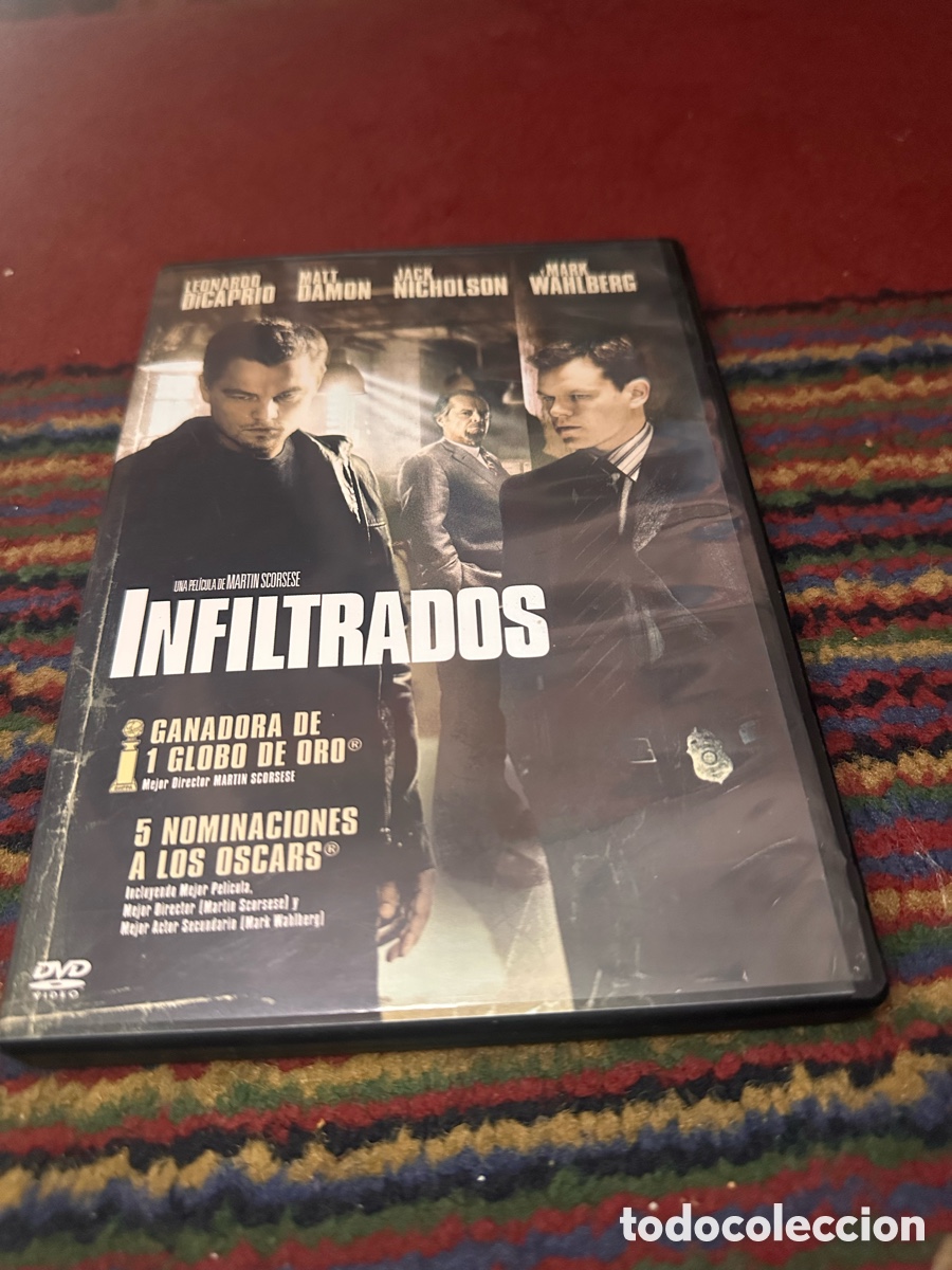 Cine: Infiltrados DVD Martin Scorsese