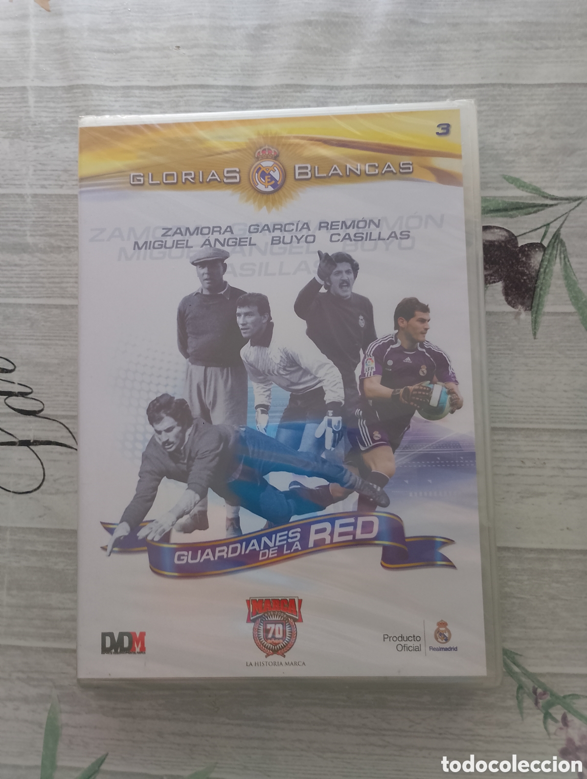 Cine: DVD Guardianes de la red. Real Madrid. Zamora, Garc&iacute;a Rem&oacute;n, Miguel &Aacute;ngel, Buyo, Casillas